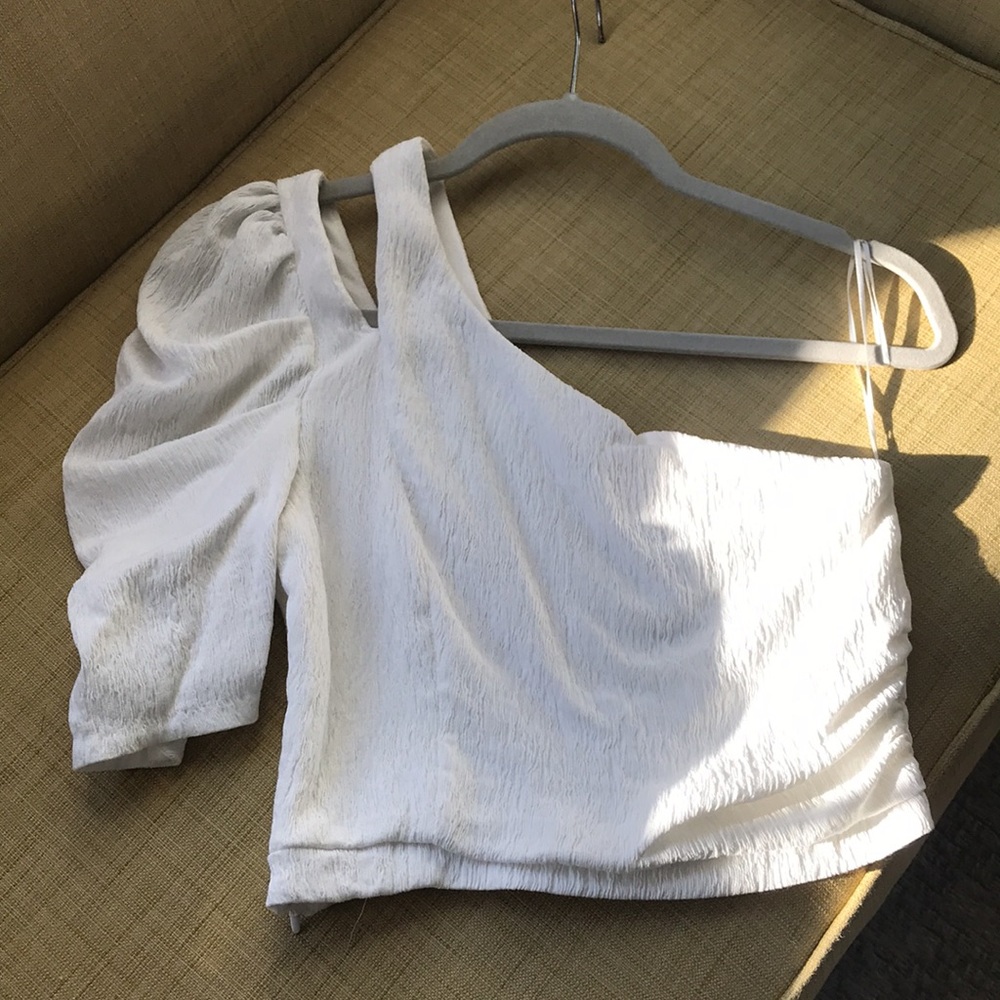 Zara Off The shoulder Crop Top